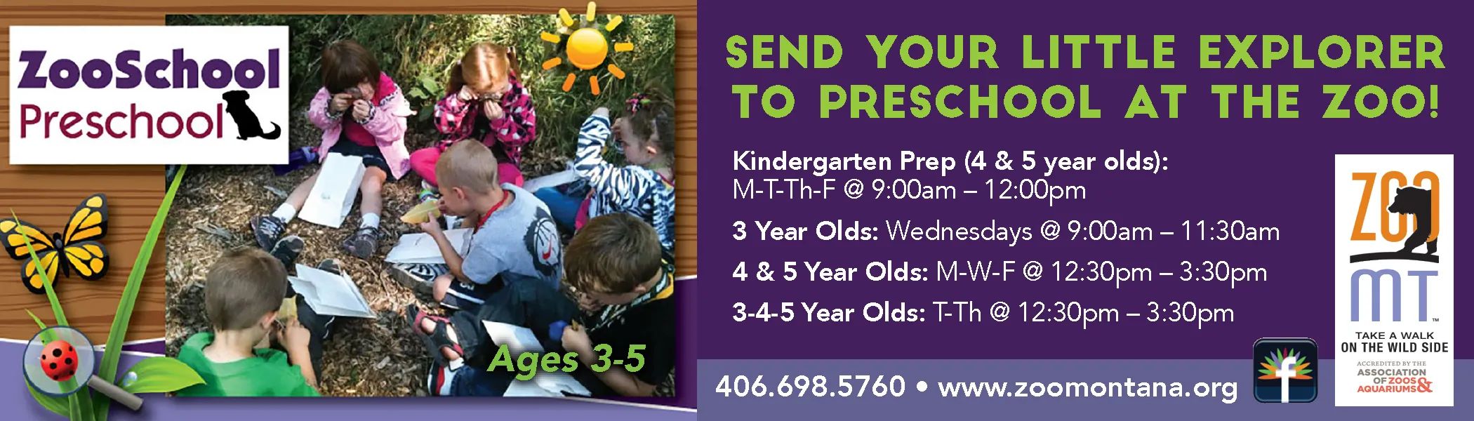 ZooMontana ZooSchool Preschool