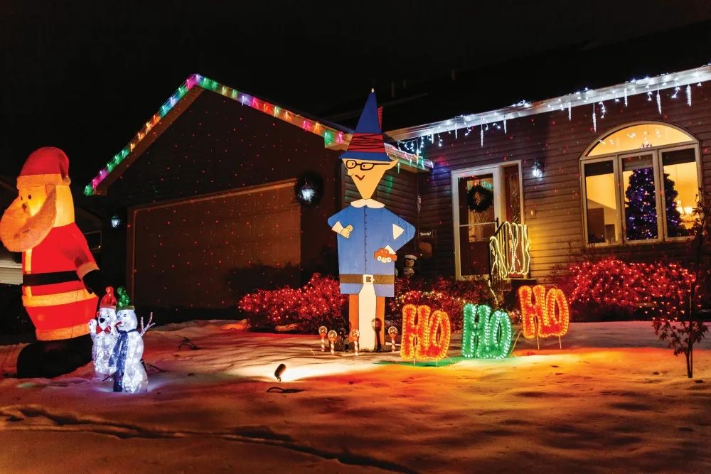 Brightening Billings The Magic of Christmas Lights