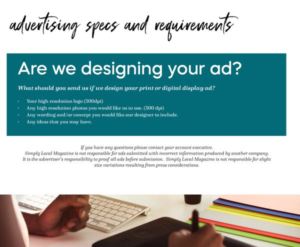 advertising specs and requirements