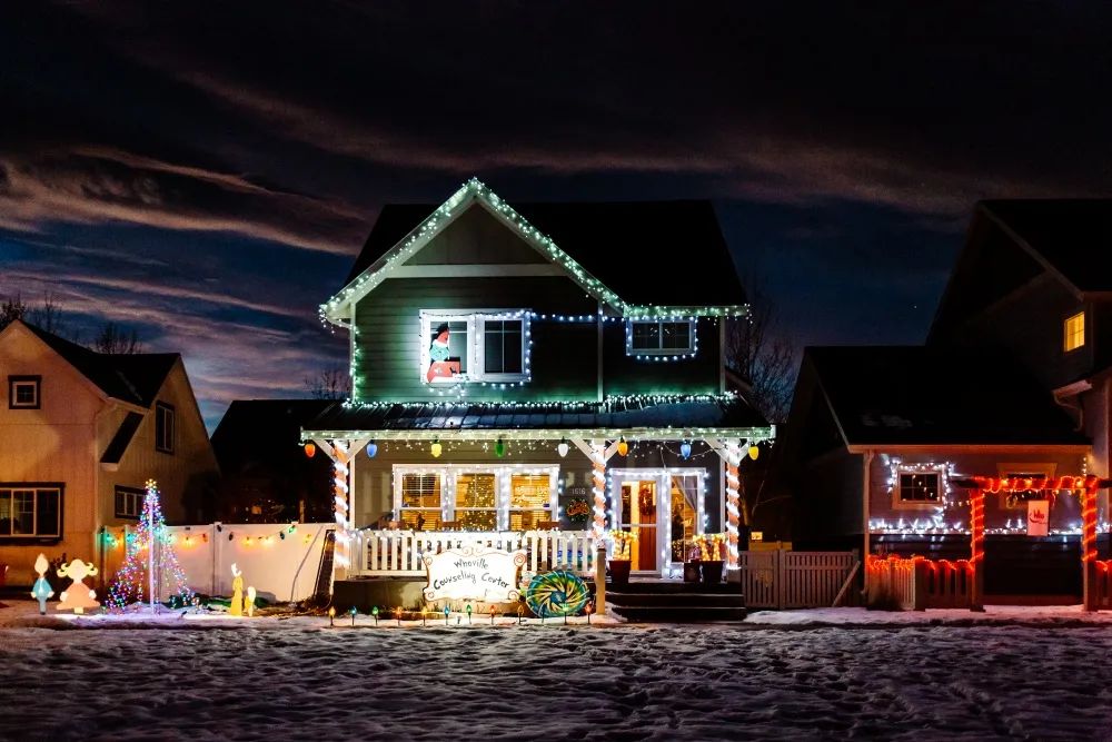 Brightening Billings The Magic of Christmas Lights