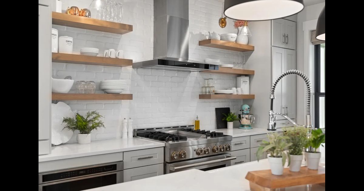 Shelf Life Tips For Open Styling, How To Hide Open Shelves In Kitchen