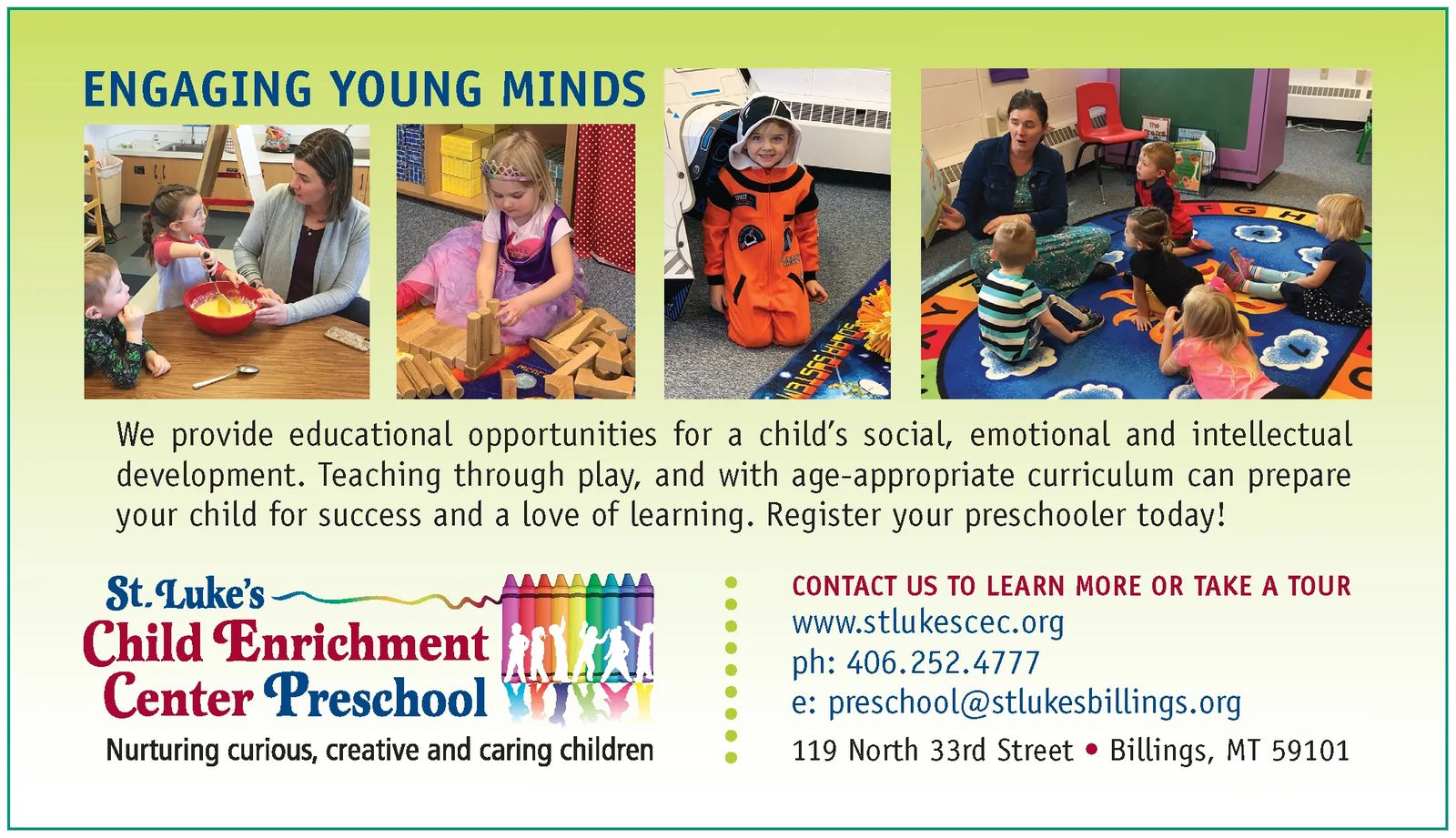 St. Luke's Child Enrichment Center Preschool