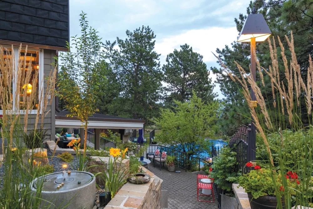 Private Patio Paradise