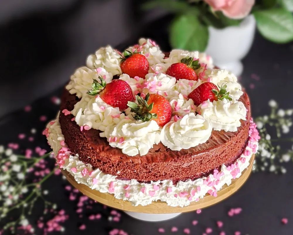 Strawberry Red Velvet Cake Recipe