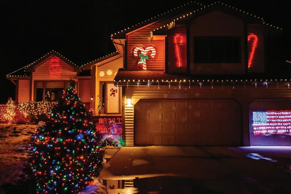 Brightening Billings The Magic of Christmas Lights