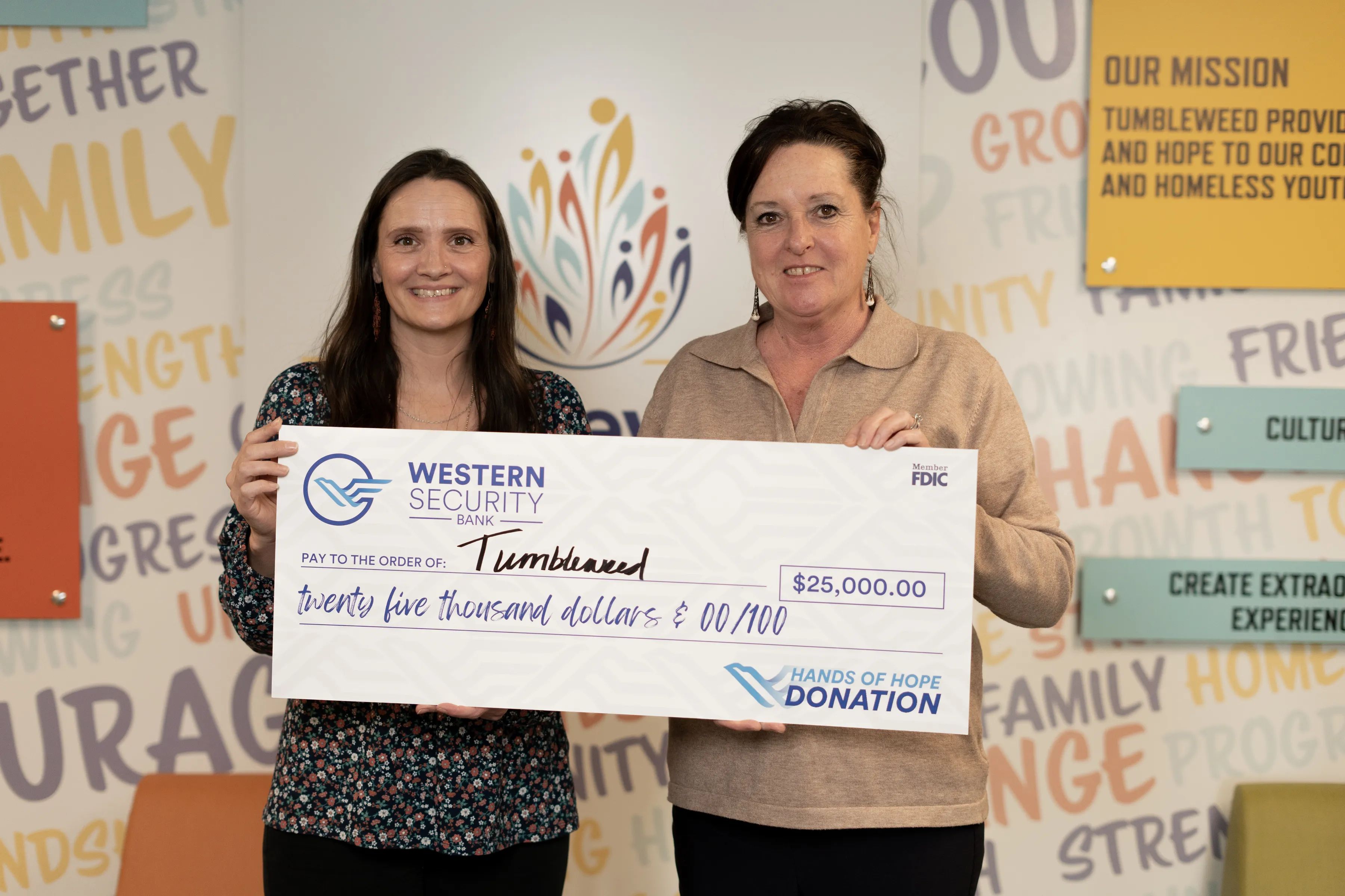 Hands of Hope Strengthens Tumbleweed’s Drop-In Center