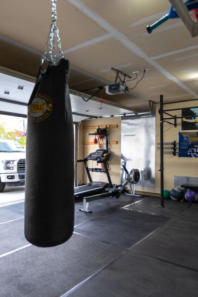 Garage gym best sale man cave